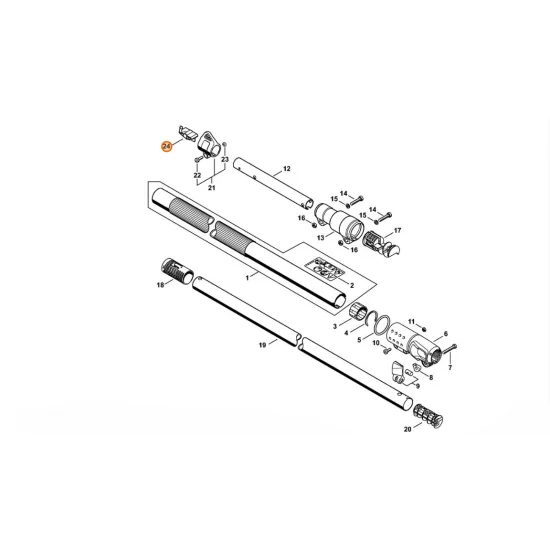 STIHL  Dociskacz 4857 792 9900